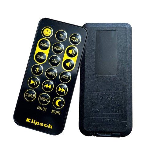 New remote control - remote, klipsch